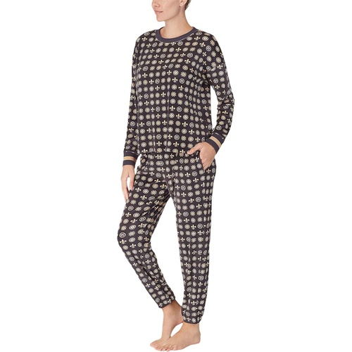 DKNY DKNY Long Sleeve Joggers Pajama Set