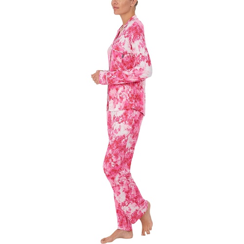 DKNY DKNY Long Sleeve Notch Collar Pajama Set
