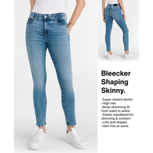 DKNY Womens Bleecker Shaping Skinny Jean