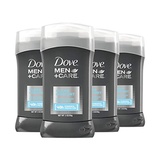 Dove Men+Care Deodorant 48-hour Odor Protection Clean Comfort Deodorant for Men 3 oz, 4 Count