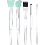 DUcare 5 PCS Silicone Face Mask Brush,Mask Beauty Tool Soft Silicone Facial Mud Mask Applicator Brush Hairless Body Lotion And Body Butter Applicator Tools