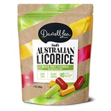 Darrell Lea Mixed Flavor Soft Australian Made Licorice 7oz Bag - NON-GMO, Palm Oil Free, NO HFCS, Vegetarian & Kosher - Americas #1 Soft Eating Licorice Brand!