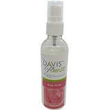 Davis Finest Rose Water Toner Spray Mist for Face, Hair, Skin Brightening, Deep Cleansing Hydrating Moisturizing Astringent, Cruelty-Free Vegan Beauty Product Without Alcohol 100g
