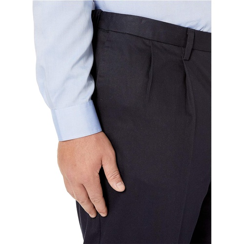 닥커스 Dockers Big & Tall Classic Fit Signature Khaki Lux Cotton Stretch Pants - Pleated