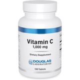 Douglas Laboratories Vitamin C Water-Soluble Antioxidant Supplement to Support Immune Function and Normal Wound Healing* 100 Tablets