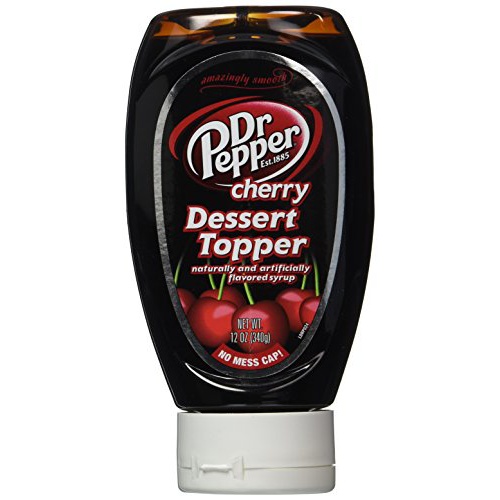  Dr. Pepper Dessert Topping 12 Oz Bottle
