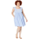 Draper James Plus Size Embroidered Maddie Babydoll Dress