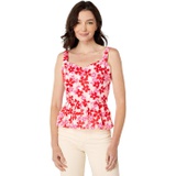 Draper James Martie Tie Back Top in Exploded Daisies