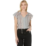 Dylan by True Grit Rae Down to Earth Stripe Blouse