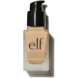 e.l.f., Flawless Finish Foundation, Lightweight, Oil-free formula, Full Coverage , Blends Naturally, Restores Uneven Skin Textures and Tones, Vanilla, Semi-Matte, SPF 15, All-Day W