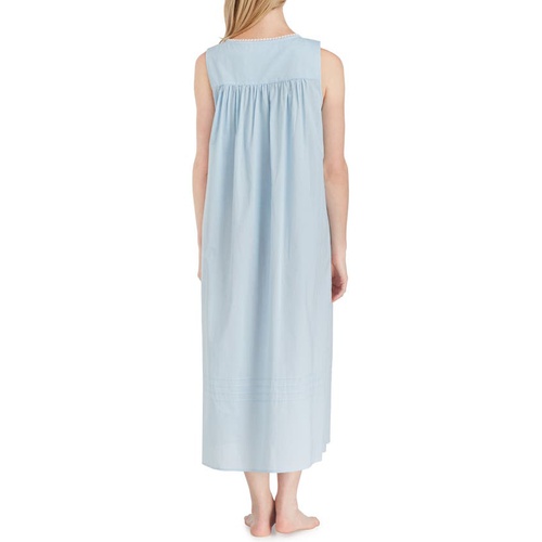  Eileen West Cotton Lawn Ballet Nightgown_SOLID BLUE