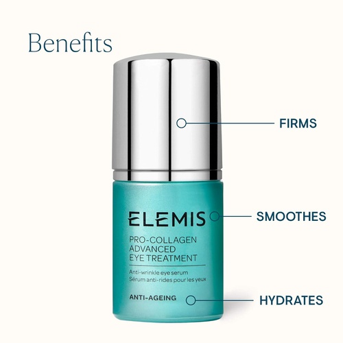  ELEMIS Pro-Collagen Advanced Anti-wrinkle Eye Serum, 0.5 Fl Oz