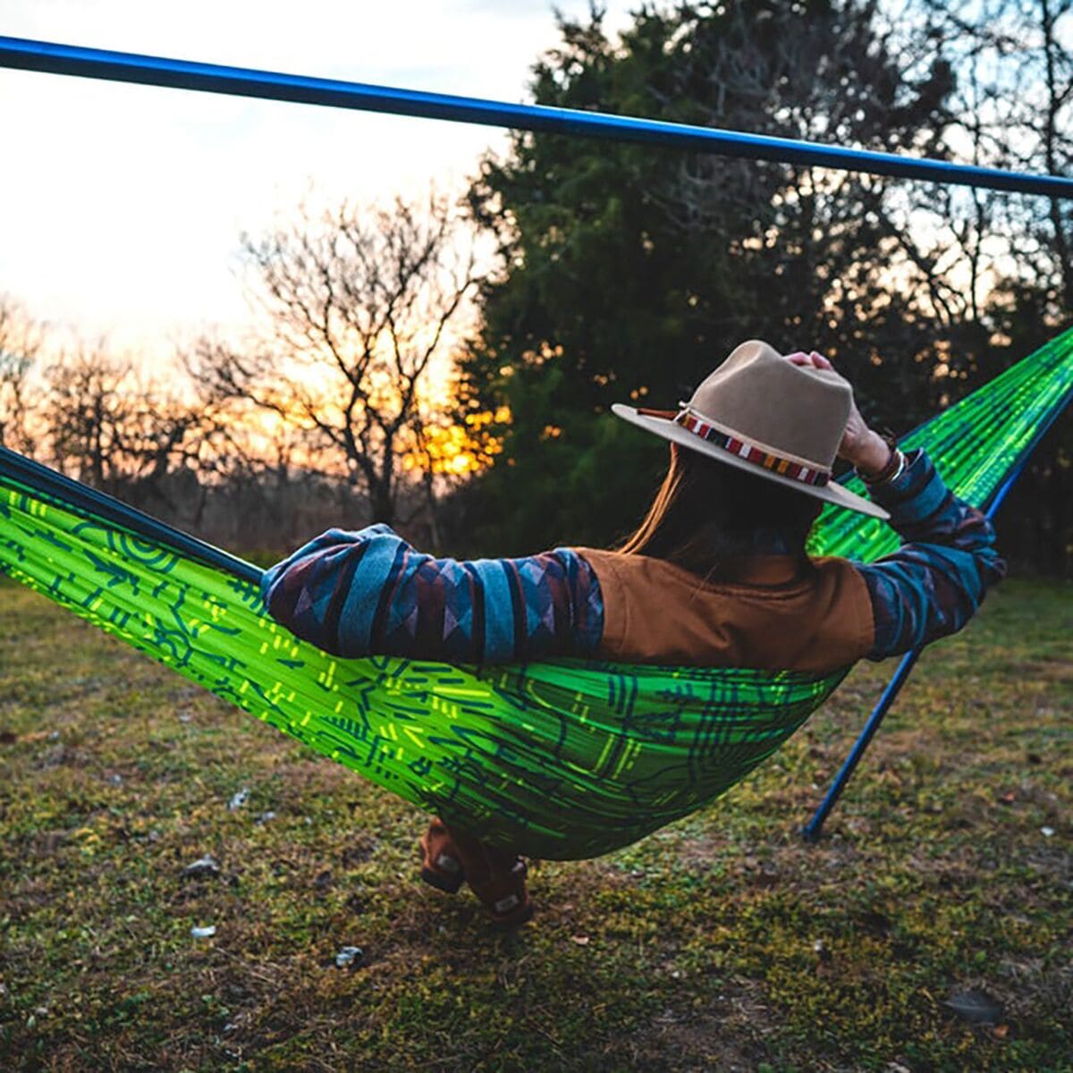  Eagles Nest Outfitters DoubleNest Giving Back Print Hammock - Hike & Camp