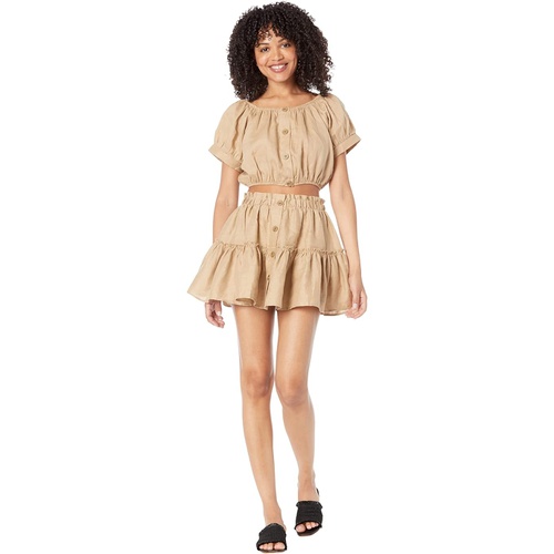  Eberjey Linen Solid Nellie Cover-Up