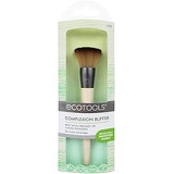 EcoTools Custom Coverage Buffing Brush - Soft Custom Cut Bristles Recycled Aluminum Ferrules; For Use with Cream or Powder Foundation Blush and Bronzer