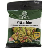 Eden Foods Shelled and Dry Roasted Pistachios 1 Ounces (Case of 12)