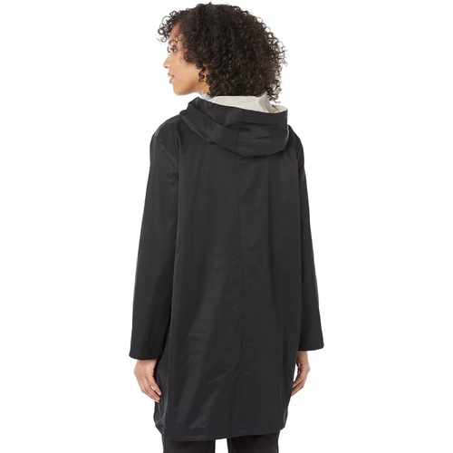  Eileen Fisher Hooded Reversible Coat