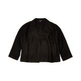 Eileen Fisher Petite Drape Front Jacket
