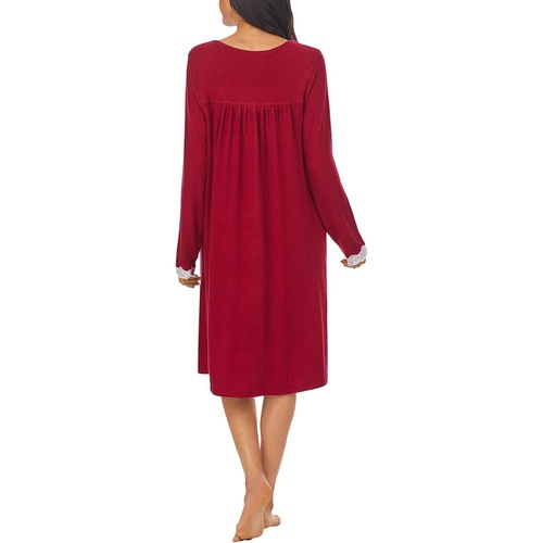  Eileen West 36 Sweater Knit Short Long Sleeve Nightgown