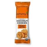 Emmys Organics Coconut Cookies, Peanut Butter 1.5 oz (Pack of 12)