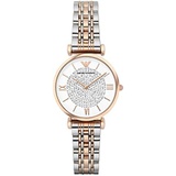Emporio Armani Womens Stainless Steel Two-Hand Dress Watch