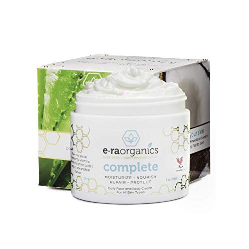  Era Organics Face Moisturizer Cream - Advanced Moisturizing 12-In-1 Dry Skin Cream With Superfood Manuka Honey, Hyaluronic Acid, Hemp Oil & More to Restore Dry, Sensitive Skin on F