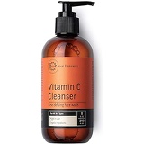 Eve Hansen Vitamin C Face Wash | HUGE 8 oz Anti-Aging Skin Cleanser for Dark Circles, Age Spots and Fine Lines | Blackhead Remover, Hyperpigmentation Treatment, Pore Minimizer Gel