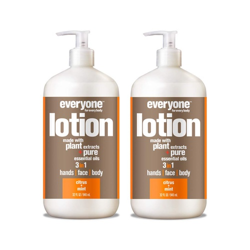 Everyone Lotion: Coconut and Lemon, 32 Ounce, 2 Count