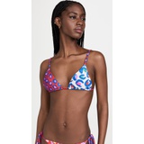 FARM Rio Leopard Pop Triangle Bikini Top