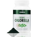 FEBICO Organic Chlorella Powder 100% Vegetarian Superfood-100 Grams -Cracked Cell Wall Patent Tech with Rich Vitamins, Minerals and Protein -USDA, Naturland, Halal Certified