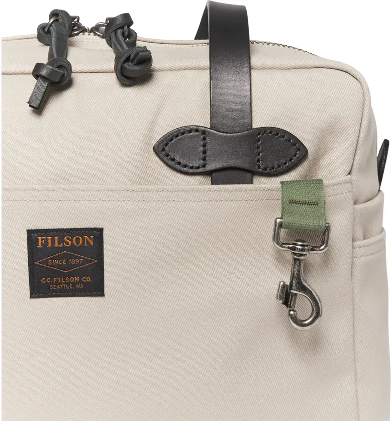  Filson Water Repellent Woven Tote Bag_TWINE
