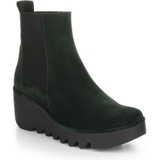 Fly London Fly Long Bagu Wedge Chelsea Boot_GREEN FOREST SUEDE
