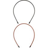 France Luxe Twiggy 2-Pack Headbands_BLACK/ TORTOISE