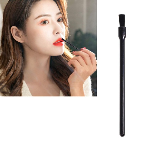 Frcolor Disposable Lip Gloss Brushes Lipstick Wands Applicator Flat Brush Makeup Cosmetic Tools (100 Pcs)
