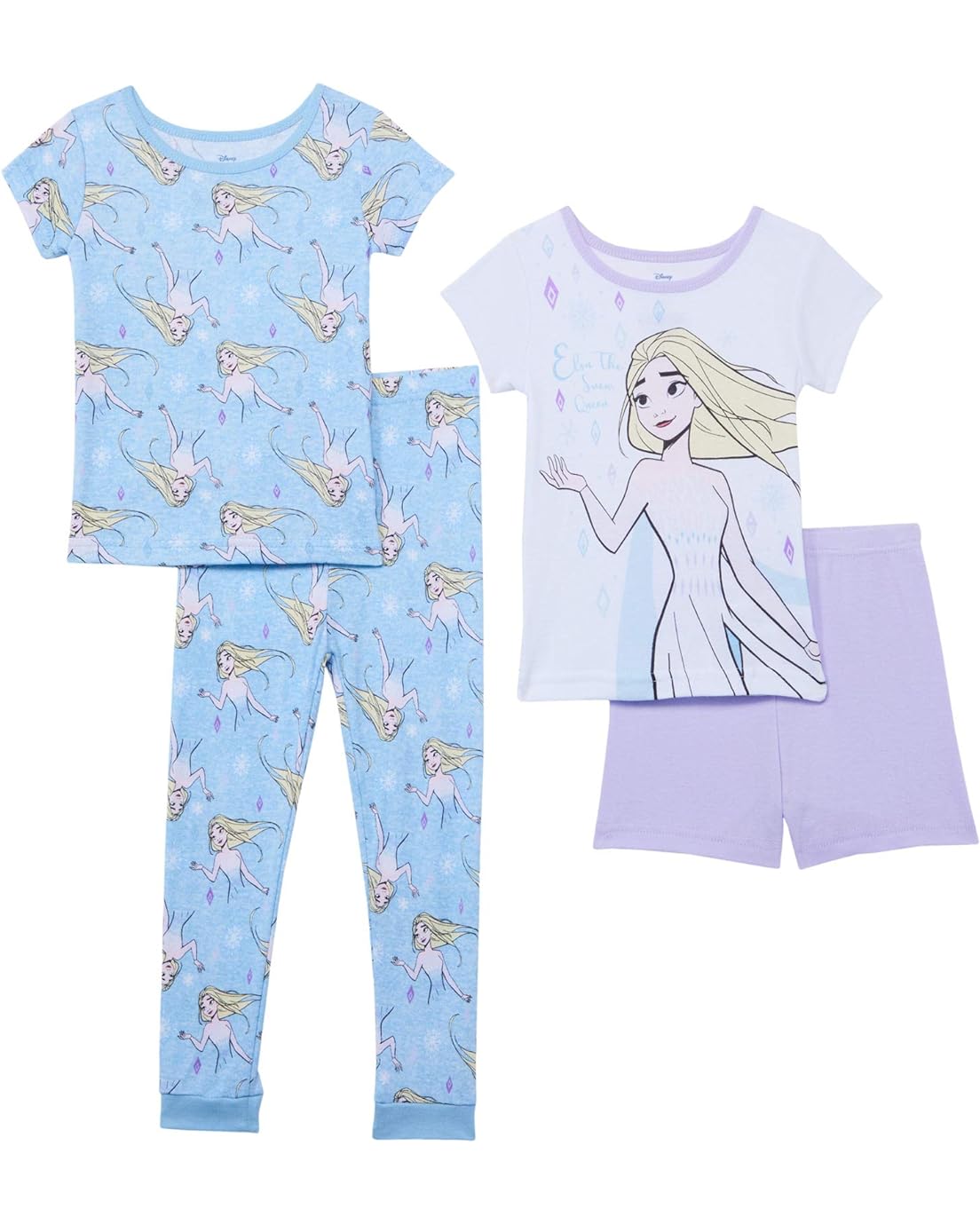  Favorite Characters Snow Queen Cotton 2 Set (Toddler)