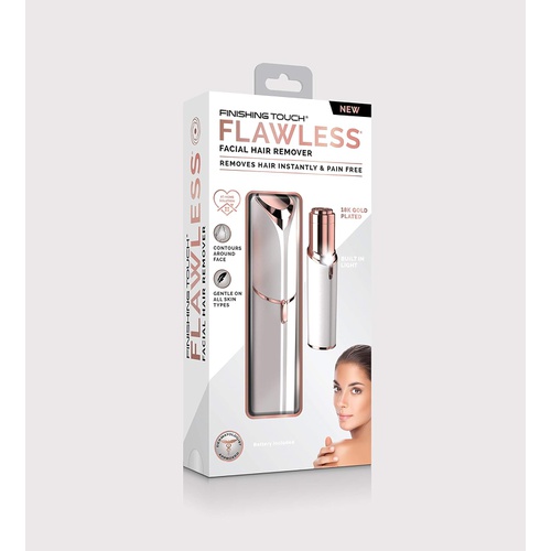  Finishing Touch Flawless Womens Painless Hair Remover , White/Rose Gold