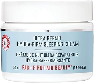 First Aid Beauty Ultra Repair Hydra-Firm Sleeping Cream, Intense Nighttime Moisturizer  1.7 Oz.