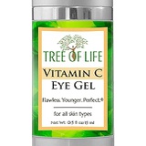 Flawless. Younger. Perfect. Vitamin C Eye Moisturizer Gel for Face and Skin