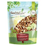 Food to Live Keto Nuts Mix, 1 Pound  Keto Snack Contains Raw Brazil Nuts, Pecans, Walnuts, Hazelnuts and Macadamia Nuts, Low Carb Vegan Superfood, Kosher, Non-Irradiated, No Added Sugar, Bulk