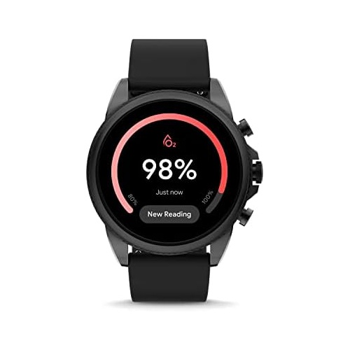 파슬 Fossil Mens Gen 6 Touchscreen Smartwatch with Speaker, Heart Rate, Blood Oxygen, GPS, Contactless Payments and Smartphone Notifications