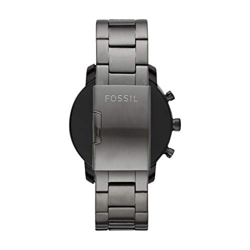 파슬 Fossil Mens Gen 4 Explorist HR Stainless Steel Touchscreen Smartwatch with Heart Rate, GPS, NFC, and Smartphone Notifications