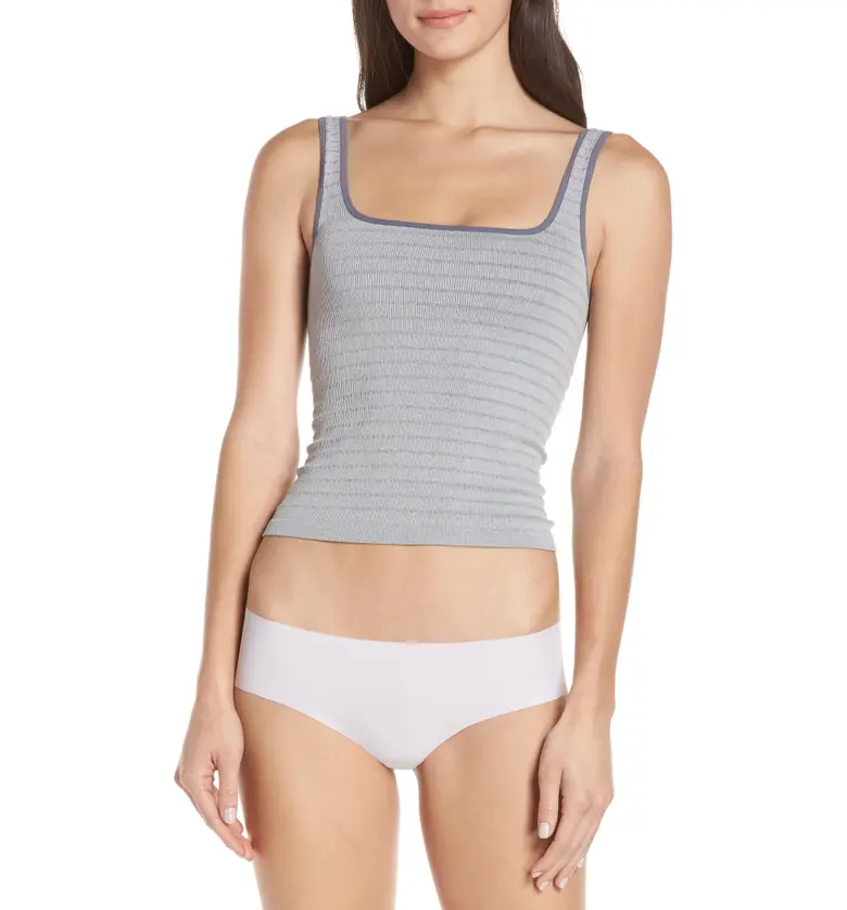 Free People Intimately FP Square One Seamless Camisole_GREY