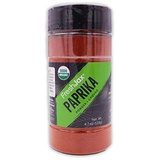 FreshJax Premium Organic Spices, Herbs, Seasonings, and Salts (Certified Organic Paprika - Large Bottle)