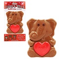 Fruidles Valentines Day Cupids Pals Big Milk Chocolate, Holiday Treats, Chocolaty n Smooth, Individually Boxed, Kosher Certified (Chocolate Elephant)