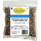 GERBS Raw Three Seed Snack Mix, 64 ounce Bag, Top 14 Food Allergy Free, NON GMO, Vegan, Keto, Paleo Friendly