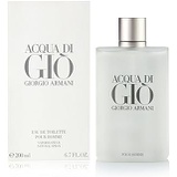 Acqua di Gio by Giorgio Armani for Men Eau de Toilette Spray, 6.7 Fl Oz