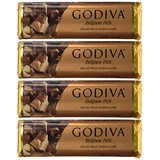 Godiva Chocolatier Solid Chocolate, 1.5Ounce Each, Pack of 4, Packaging May Vary