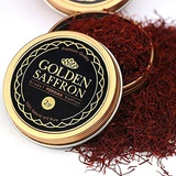 Golden Saffron, Finest Pure Premium All Red Saffron Threads, Grade A+, Highest Grade Saffron For Tea, Paella, Rice, Desserts, No artificial, No Preservatives (2 Grams)