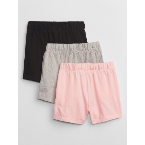 갭 babyGap Jersey Pull-On Shorts (3-Pack)