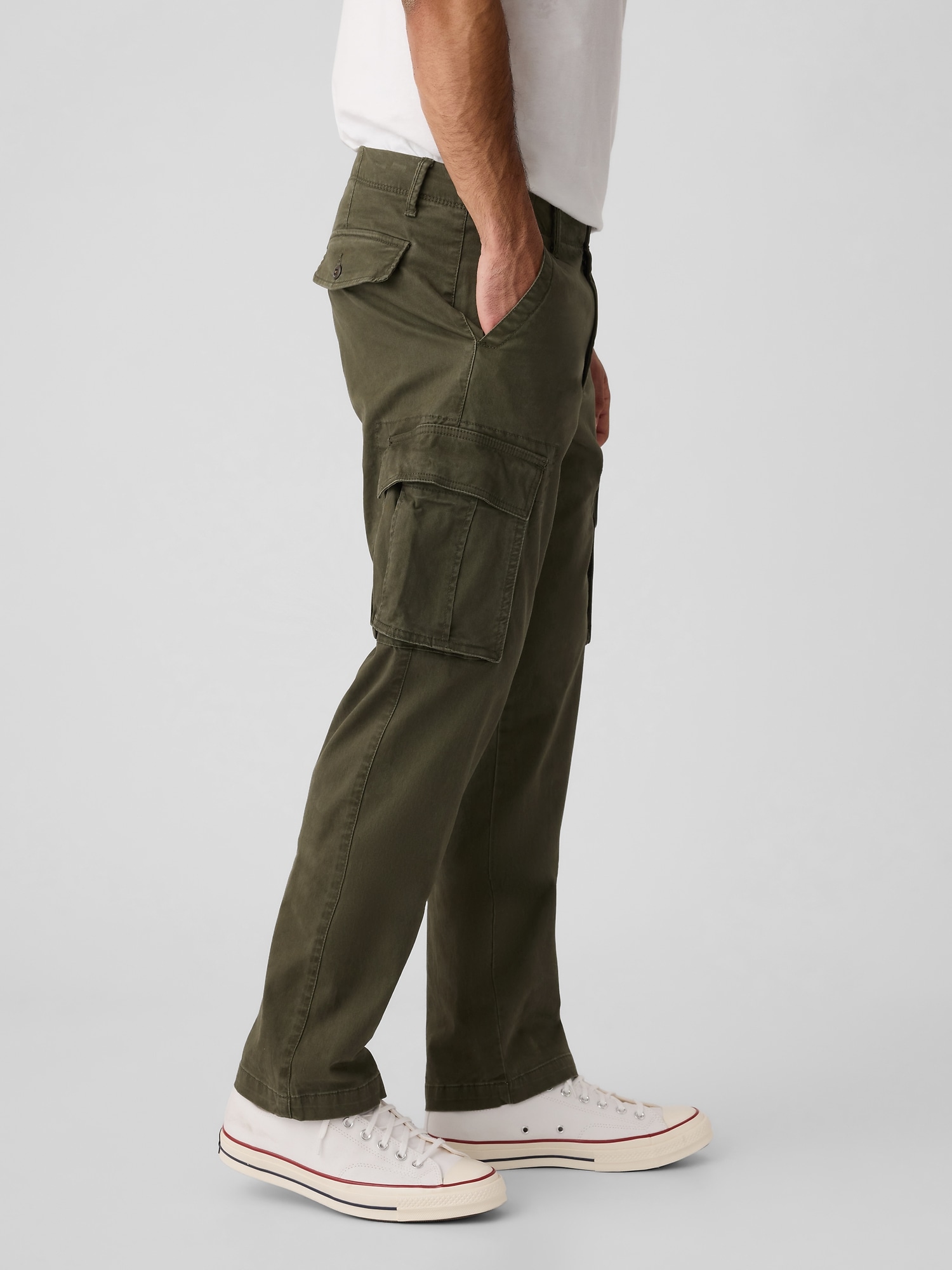 갭 GapFlex Essential Straight Cargo Pants
